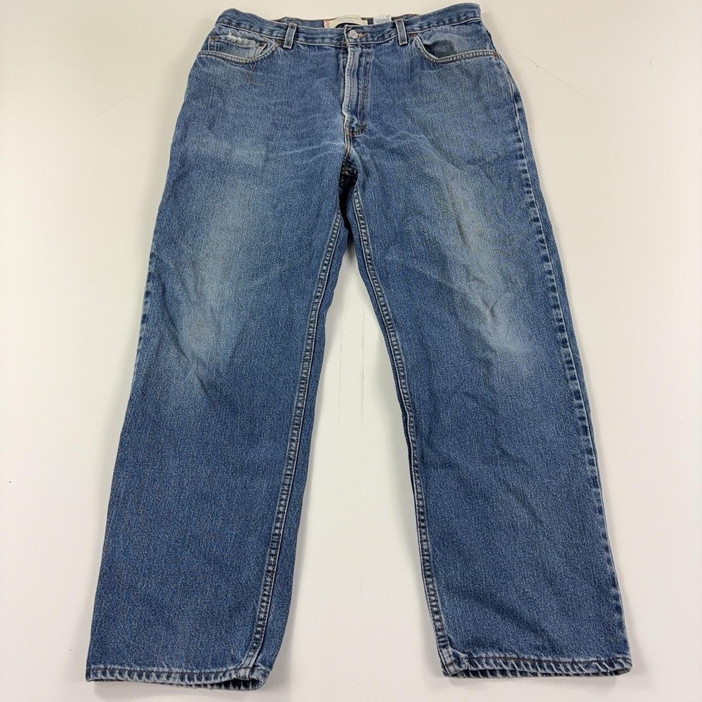Vintage Levis 550 Jeans Mens 40x30 Blue Medium Wash Relaxed Tapered 2004